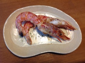 海老塩焼き