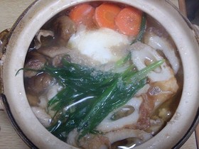 鍋焼きうどん