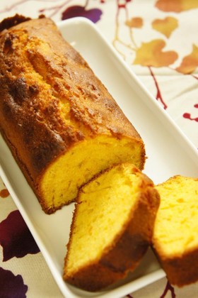簡単♪南瓜のパウンドケーキ