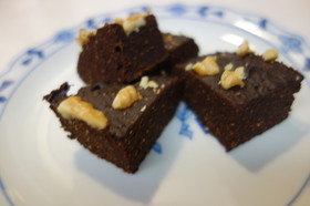 低糖質　チョコレートブラウニー