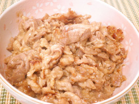 お肉の常備菜