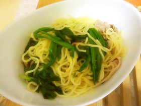 シンプルに！味付け簡単塩焼きそば