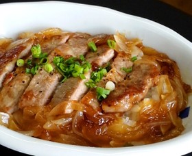 豚テキ丼