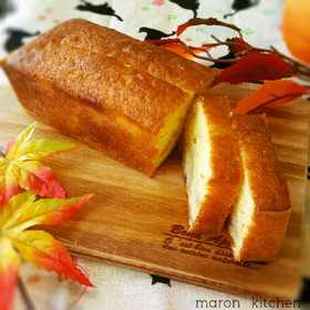 しっとり♥キャラメル林檎のパウンドケーキ