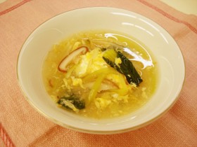 チンゲン菜のサンラータン★さっぱりスープ