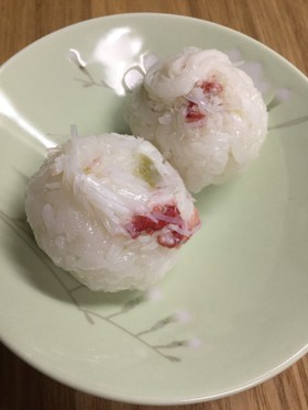 手まり寿司(かに)