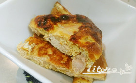 グリルパン♪簡単♪鶏肉のピカタ風